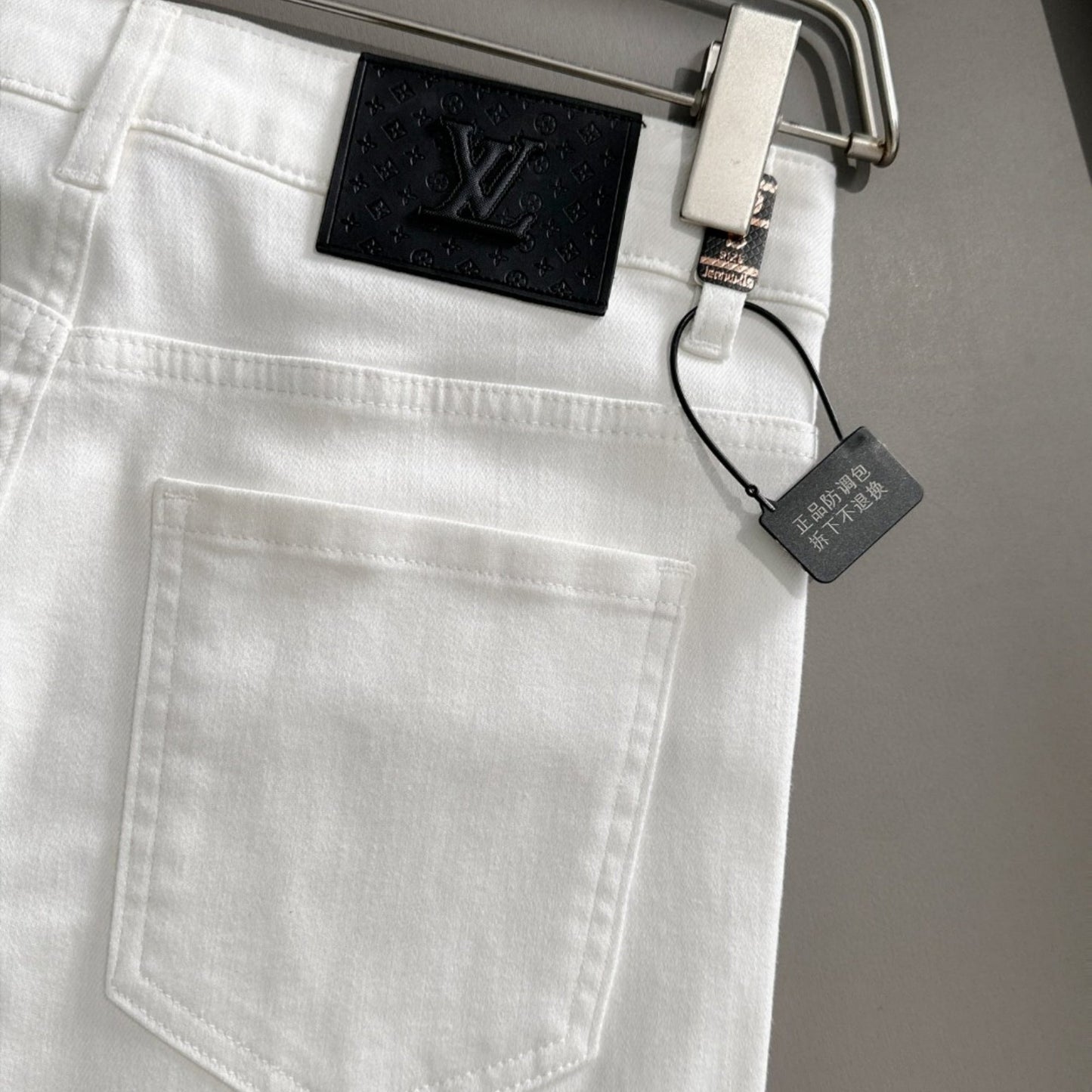 Louis Vuitton Logo-Embroidered Jeans