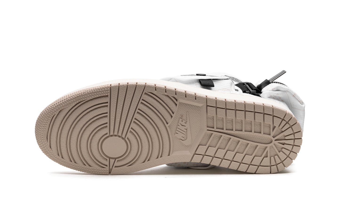 Air Jordan 1 Utility "WHITE BLACK" DO8727 100