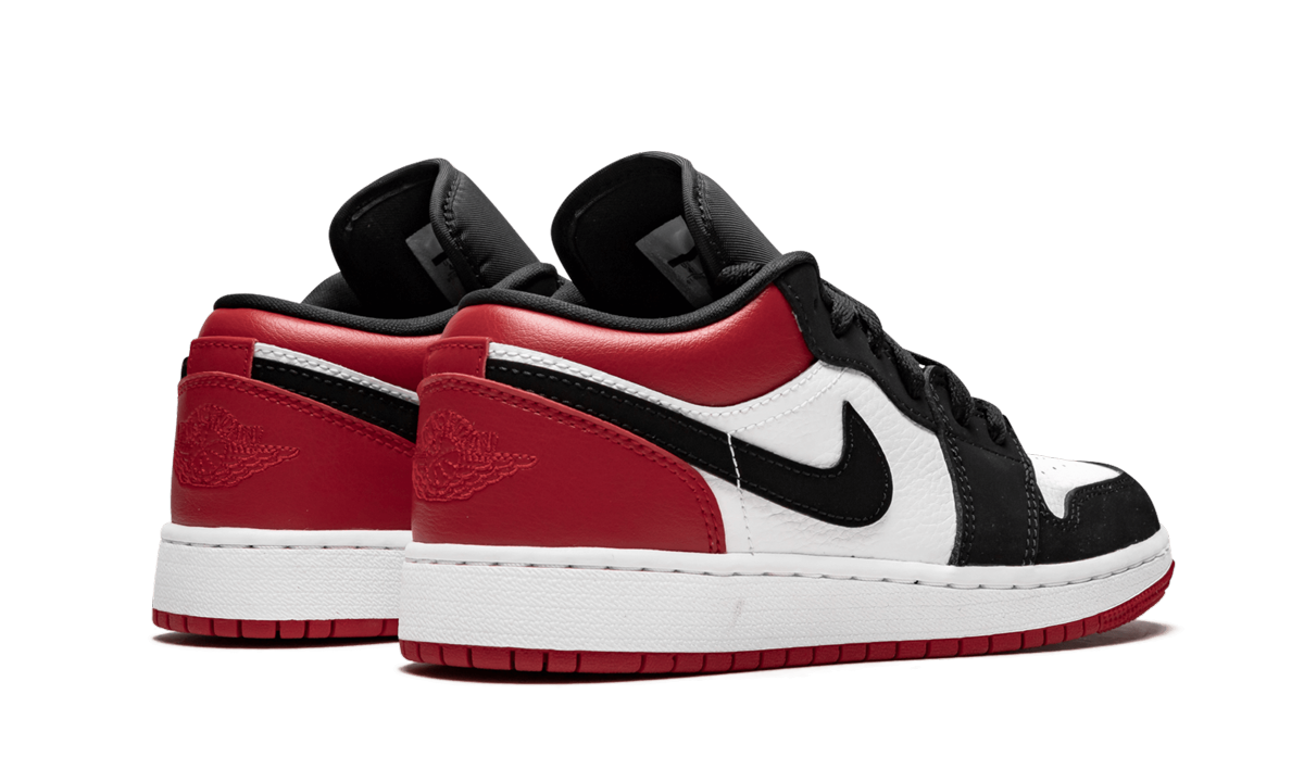 Air Jordan 1 Low GS "Black Toe" 553560 116