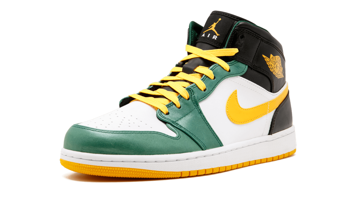 Air Jordan 1 Mid "Sonics" 554724 307