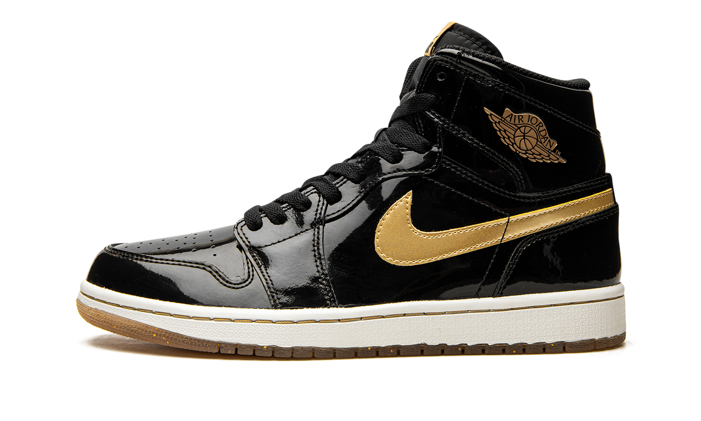 Air Jordan 1 Retro High OG "Black/Metallic Gold" 555088 019