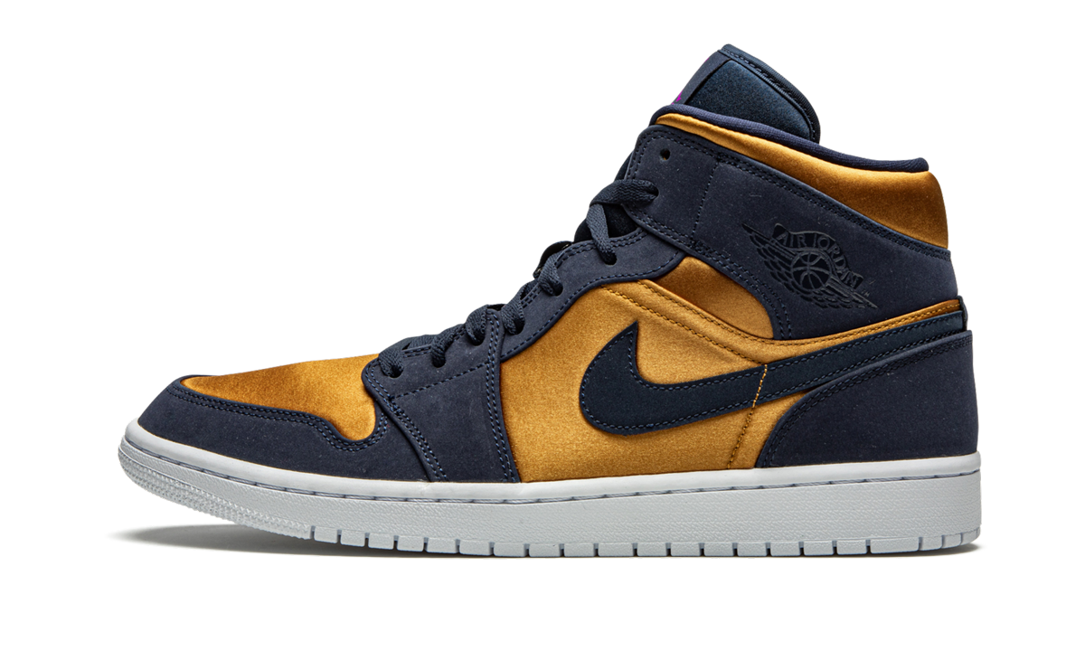 Air Jordan 1 Mid SE "Stain Gold" 852542 401