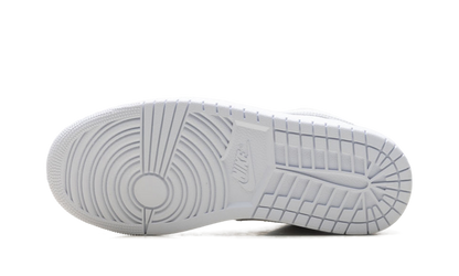 Womens Air Jordan 1 Low SE "White Metallic Silver'" IQ9381 100