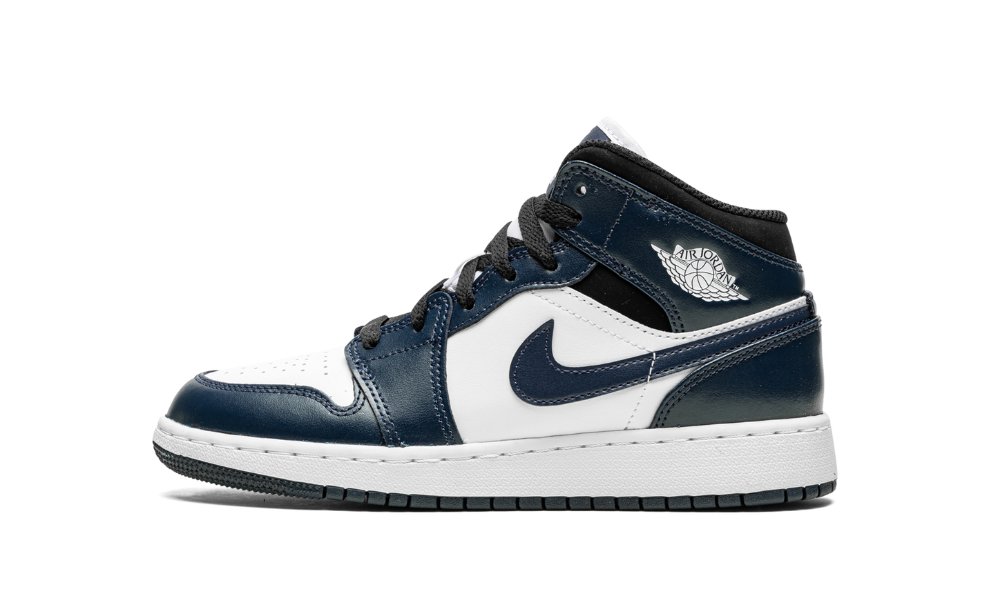 Air Jordan 1 Mid GS "Armory Navy" 554725 411