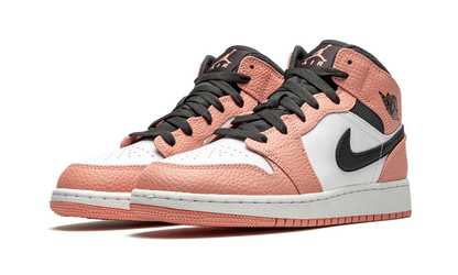 Air Jordan 1 MID GS "Pink Quartz" 555112 603