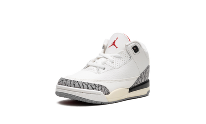 Air Jordan 3 TD "White Cement Reimagined 2023" DM0968 100