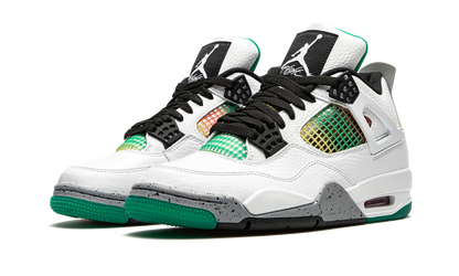 Air Jordan 4 Retro WMNS "Rasta - Lucid Green" AQ9129 100