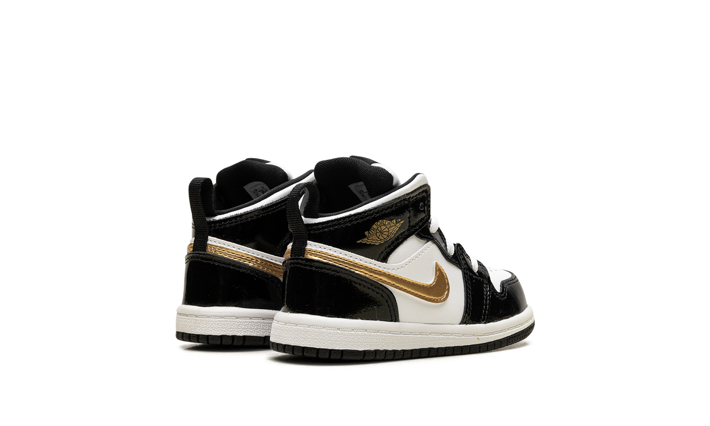 Air Jordan 1 Mid SE TD "Black Gold" BQ6933 007