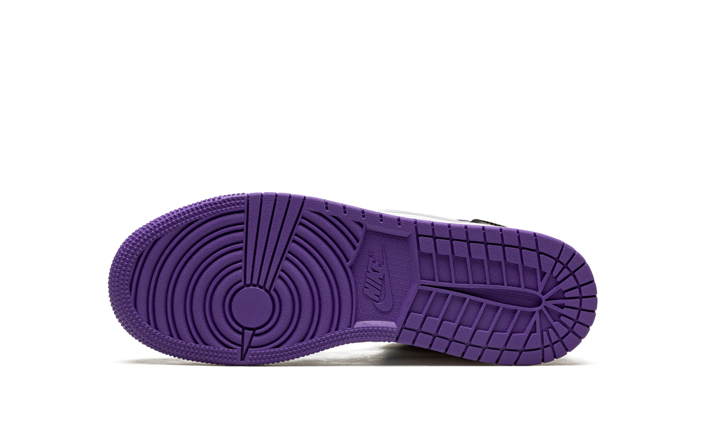 Air Jordan 1 Mid GS "Dark Iris" 554725 095