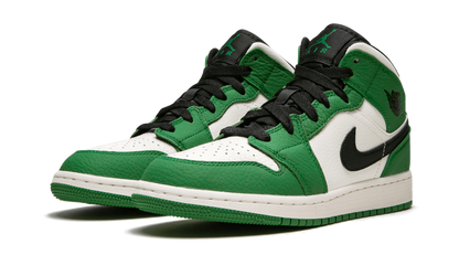 Air Jordan 1 Mid SE GS "Pine Green" BQ6931 301
