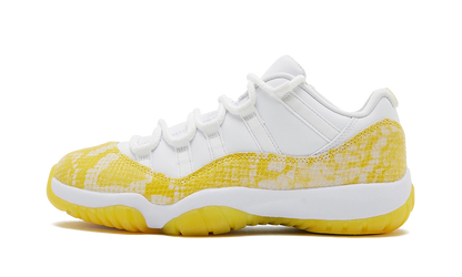 AIR JORDAN 11 LOW WMNS "Yellow Snakeskin" AH7860 107