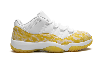 AIR JORDAN 11 LOW WMNS "Yellow Snakeskin" AH7860 107