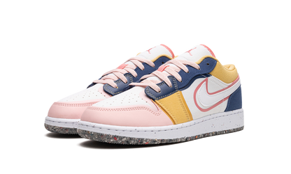 Air Jordan 1 Low SE GS "Multicolor Canvas" DV1323 100