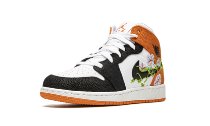 Air Jordan 1 Mid GS "Basketball Blossom" DQ8390 100