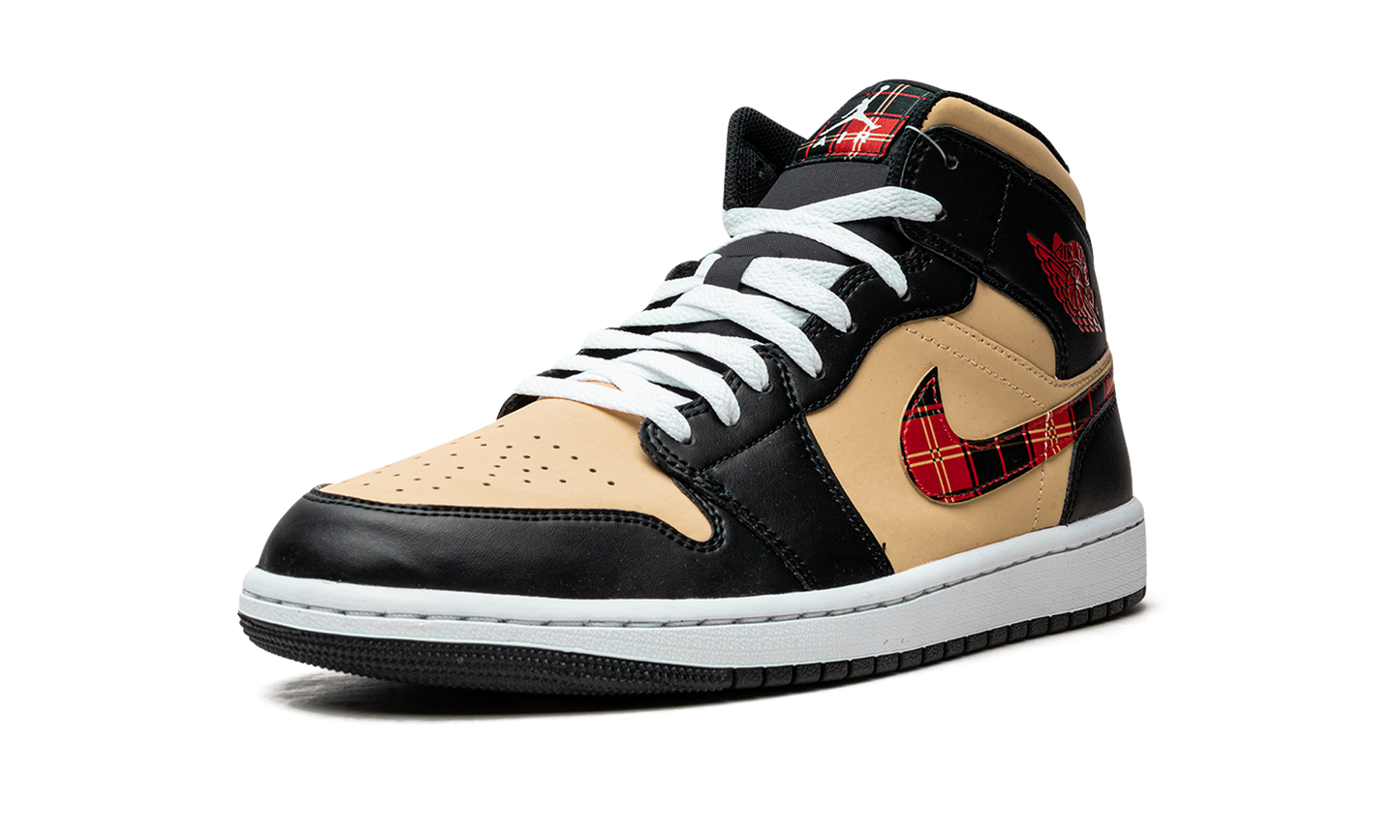 Air Jordan 1 Mid SE "Tartan Swoosh" DZ5329 001