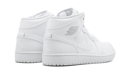 Air Jordan 1 Mid "White / Pure Platinum" 554724 104