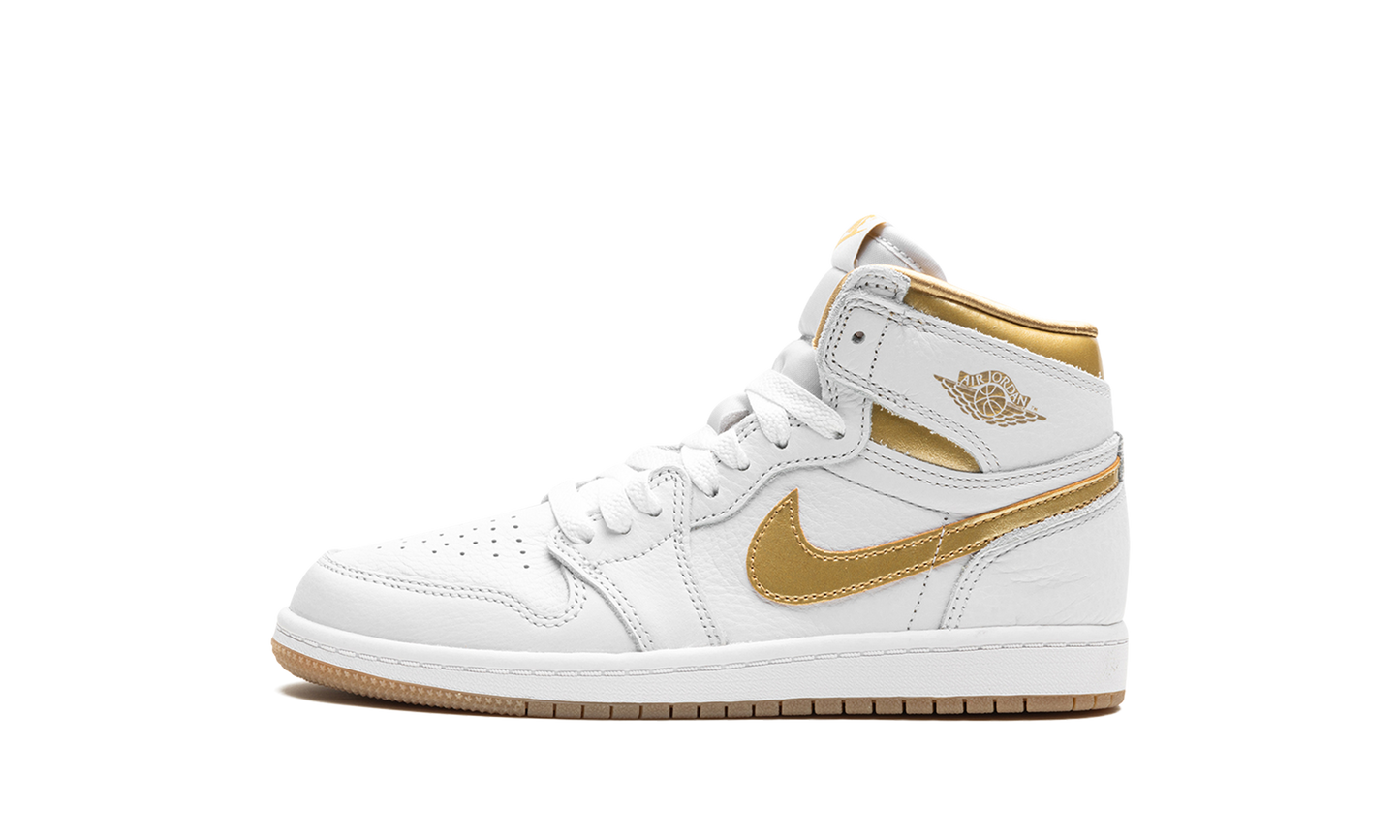 Air Jordan 1 Retro High OG PS "Metallic Gold" FD2597 107
