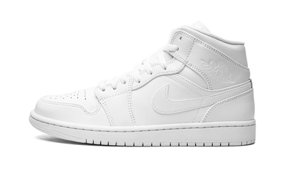Air Jordan 1 Mid "Triple White" 554724 136