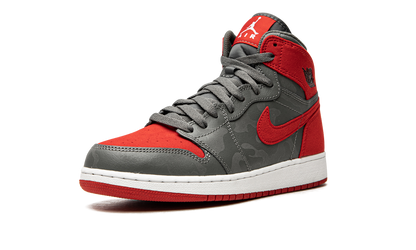 Air Jordan 1 Retro HI PREM GS "Red Camo" 822858 032