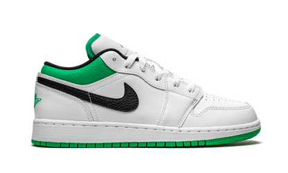 Air Jordan 1 Low GS "White / Stadium Green" 553560 129