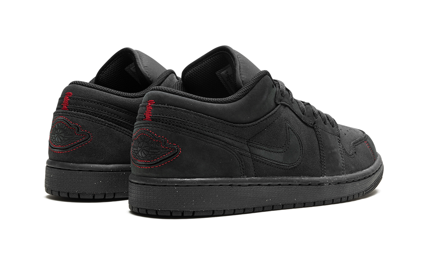 Air Jordan 1 Low SE Craft "Dark Smoke Grey / Varsity Red" FD8635 001