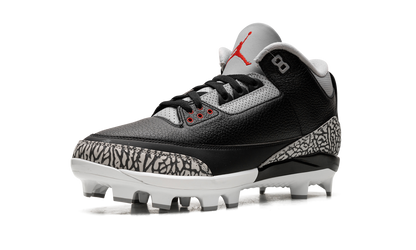 Air Jordan 3 Cleats "Black Cement" FZ8627 001