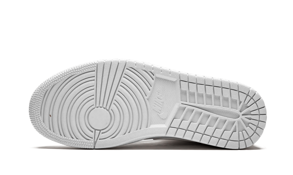 Air Jordan 1 Mid "Triple White" 554724 129