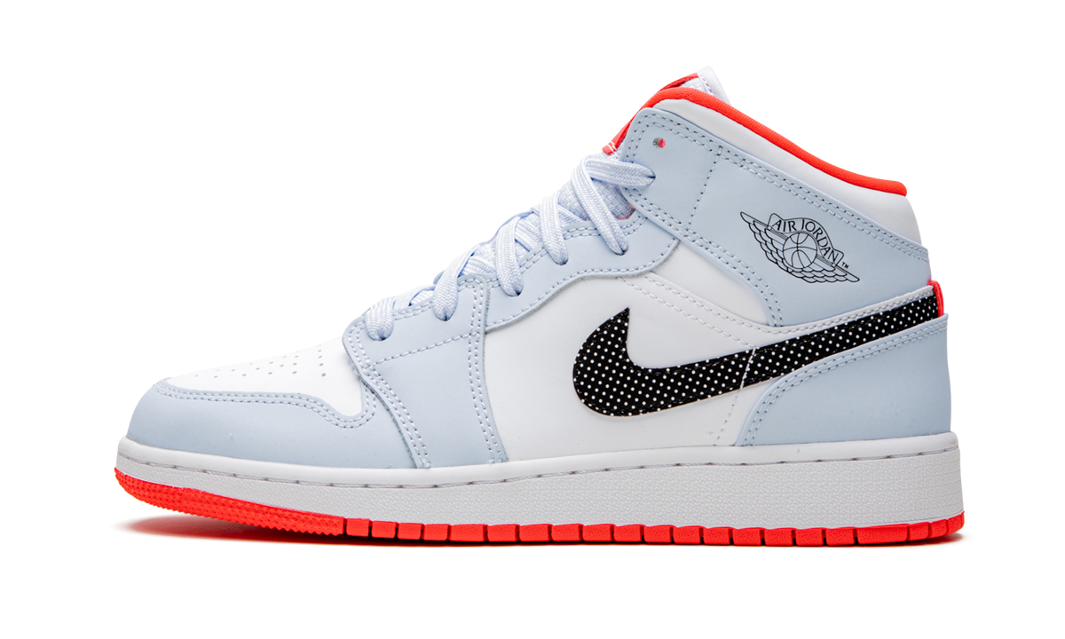 Air Jordan 1 Mid GS "Polka Dot" 555112 400