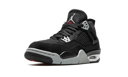 Air Jordan 4 GS "Black Canvas" DV0553 006