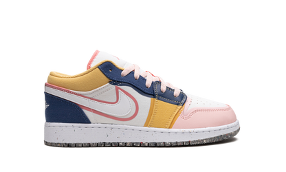 Air Jordan 1 Low SE GS "Multicolor Canvas" DV1323 100