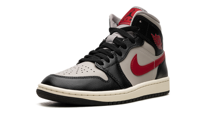 AIR JORDAN 1 MID WMNS "Black / Gym Red / College Grey" BQ6472 060