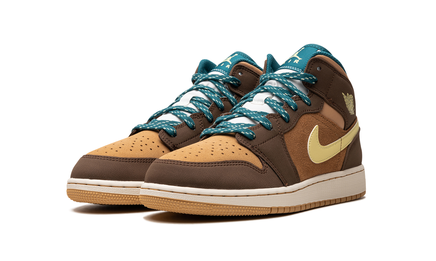 Air Jordan 1 Mid GS "Cacao Wow" DZ6335 200