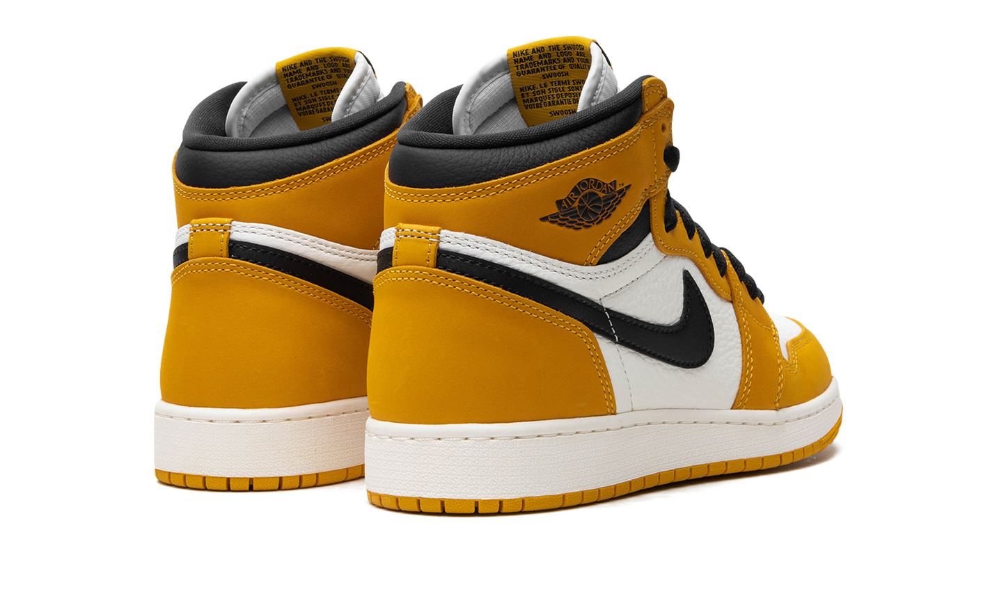 Air Jordan 1 Retro High OG GS "Yellow Ochre / Black" FD1437 701