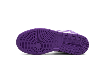 AIR JORDAN 1 MID GS "White / Purple Venom" DQ8423 511