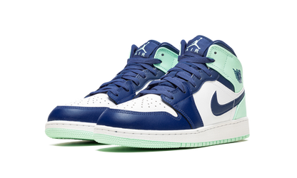 Air Jordan 1 Mid GS "Blue Mint" 554725 413