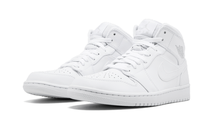 Air Jordan 1 Mid "White / Pure Platinum" 554724 104