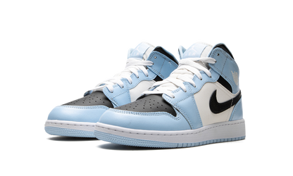 Air Jordan 1 Mid GS "Ice Blue" 555112 401