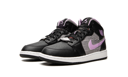Air Jordan 1 Mid GS "Houndstooth" DC7226 015
