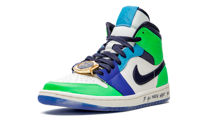 Air Jordan 1 Mid WMNS "Melody Ehsani - Fearless" CQ7629 100