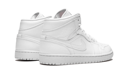 Air Jordan 1 Mid "Triple White" 554724 129