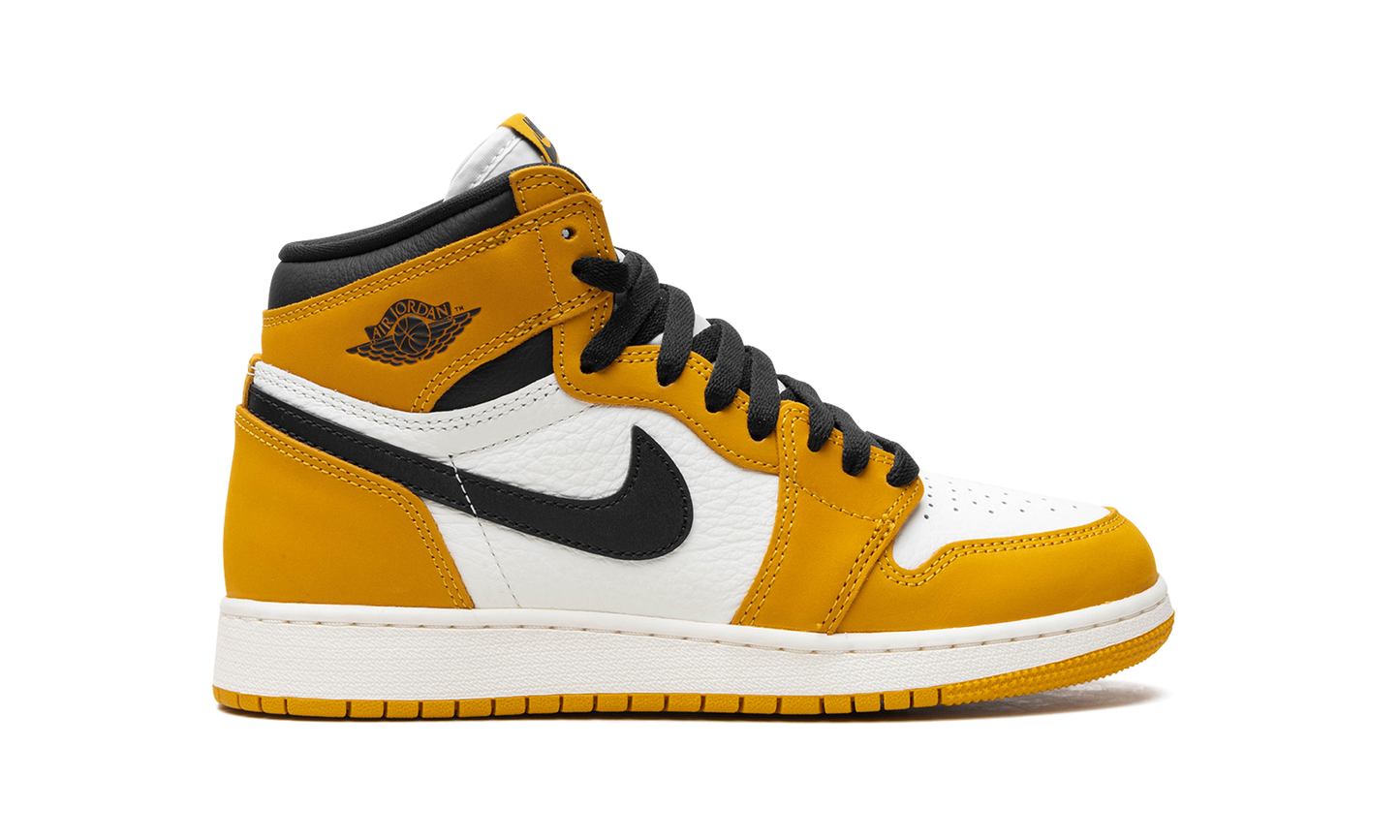 Air Jordan 1 Retro High OG GS "Yellow Ochre / Black" FD1437 701