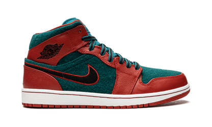 Air Jordan 1 Mid "Gym Red Dark Sea" 633206 608
