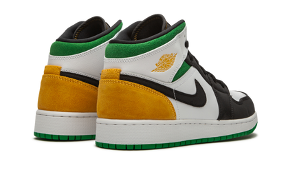 Air Jordan 1 Mid SE GS "Laser Orange / Lucky Green" BQ6931 101