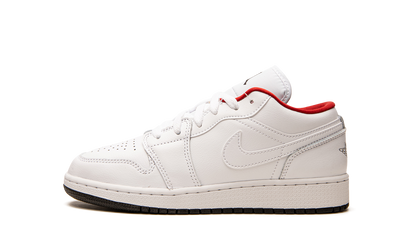 Air Jordan 1 Low GS "White / Red" 553560 164
