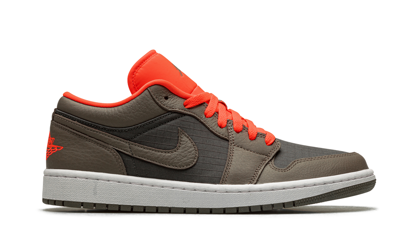 AIR JORDAN 1 LO SE WMNS "Black / Olive/ Bright Crimson" DQ6076 002