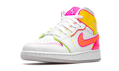 Air Jordan 1 Mid GS "Edge Glow" CV4611 100