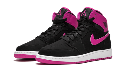 Air Jordan 1 Retro High OG GS "Black / Vivid Pink" 332148 008