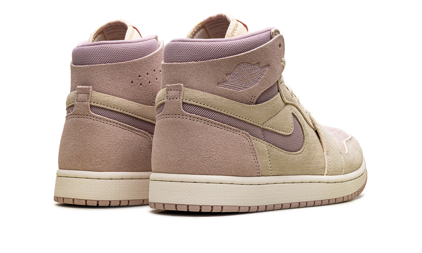 Air Jordan 1 High Zoom Air CMFT 2 WMNS "Muslin Plum Chalk" DV1305 100