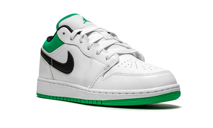 Air Jordan 1 Low GS "White / Stadium Green" 553560 129