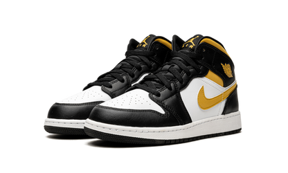Air Jordan 1 Mid GS "Pollen / Black / White" 554725 177